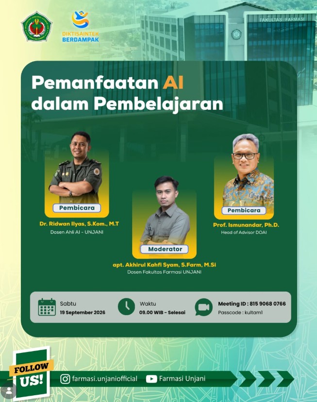 Kuliah Tamu : Topik "Pemanfaatan AI dalam Pembelajaran"