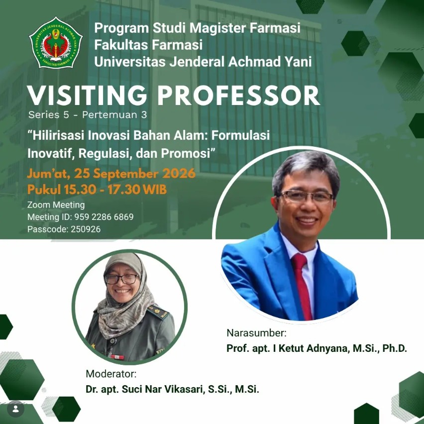 VISITING PROFESSOR SERIES 5-PERTEMUAN 3